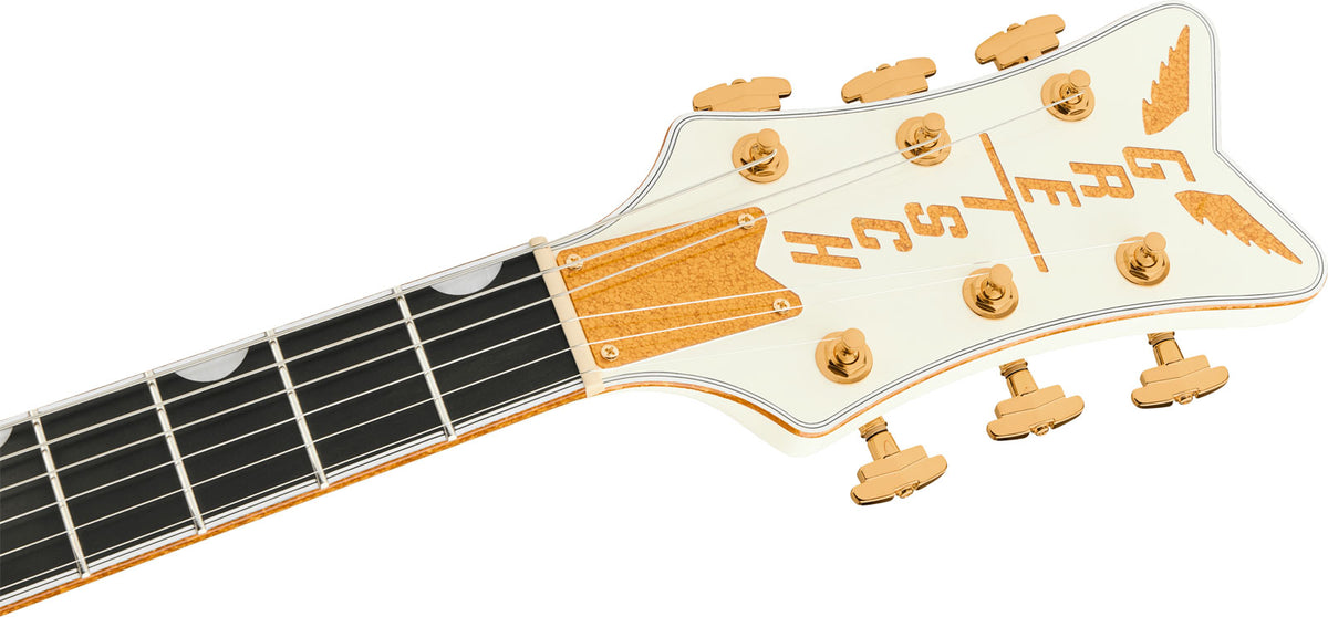 Falcon Center Block LTD Bigsby and Gold Hardware EBO Vintage White