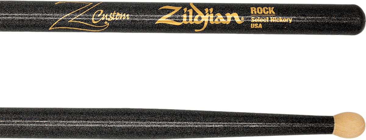 Baguettes Z-Custom Rock Black Chroma