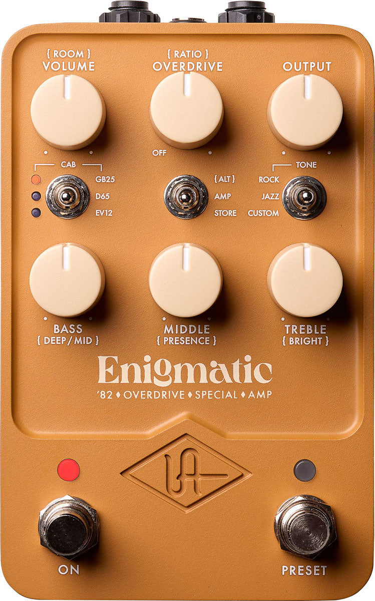 Universal Audio UAFX Enigmatic 82 Overdrive Special Amp
