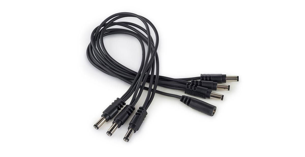 Rockboard Chaine D'alimentation Droit Pour 6 Pedales CAB-power-DC6-s