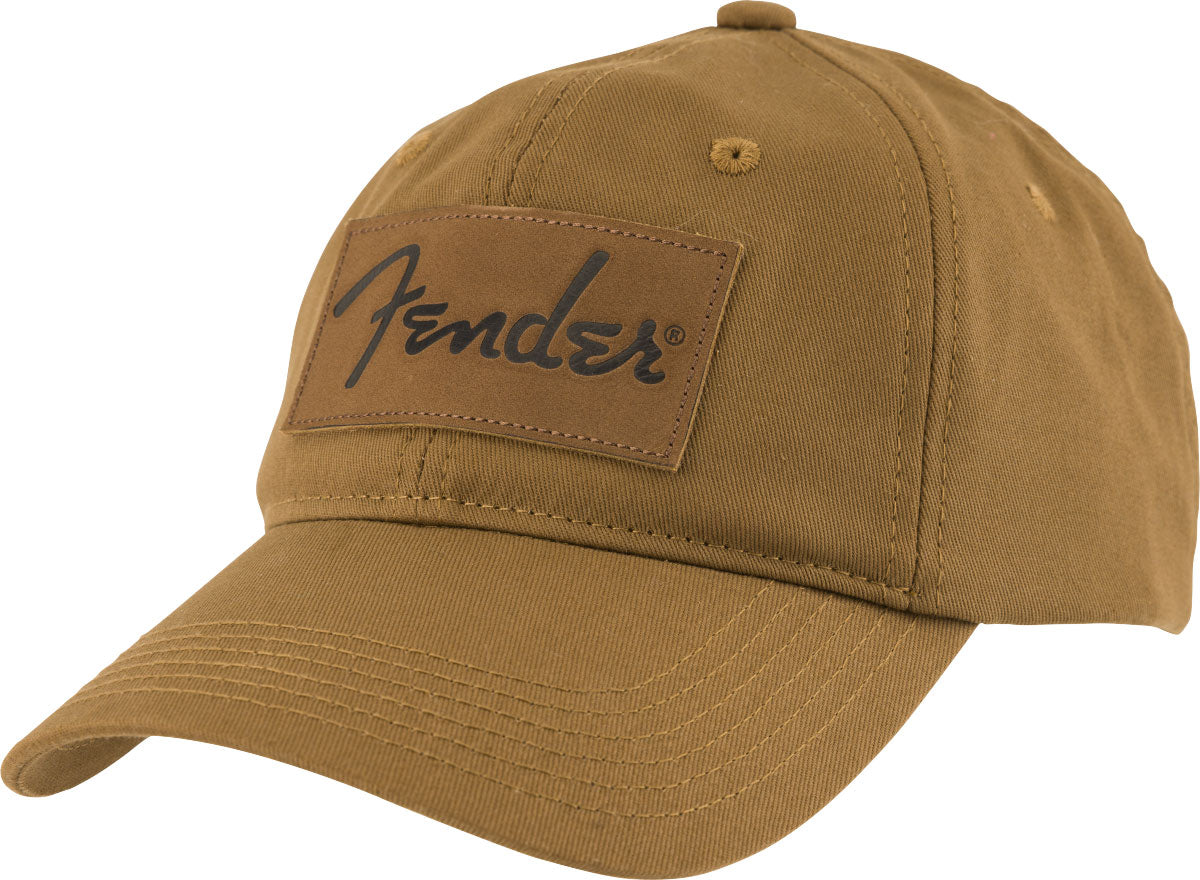 Casquette Vintage Badge Caramel