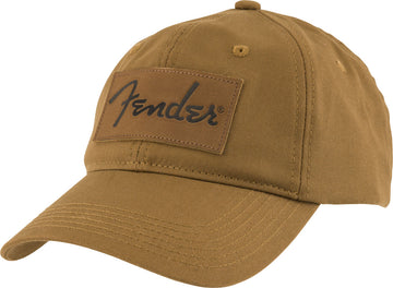 Casquette Vintage Badge Caramel
