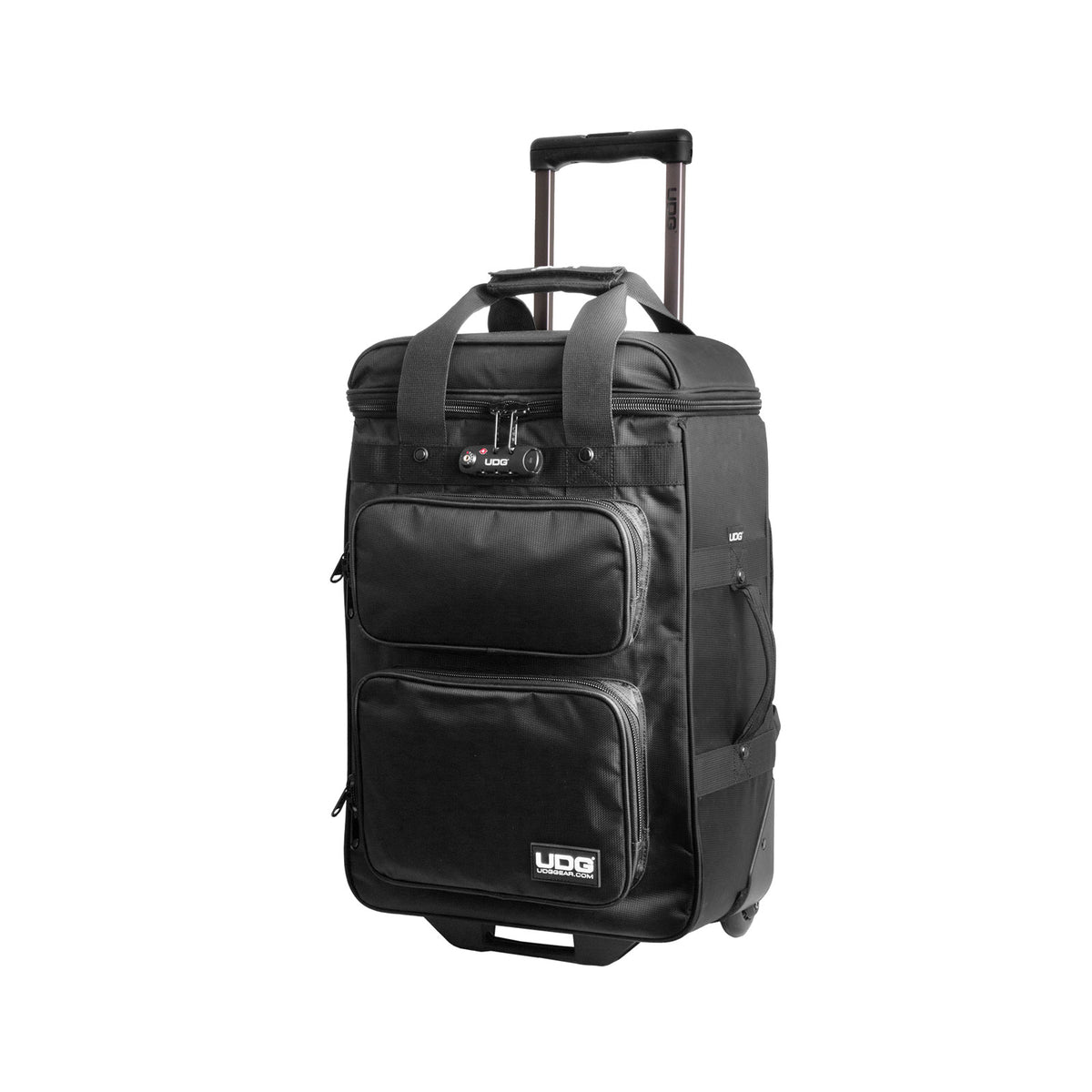 U 9024 BL-or - Sac A Dos Noir Intérieur Orange