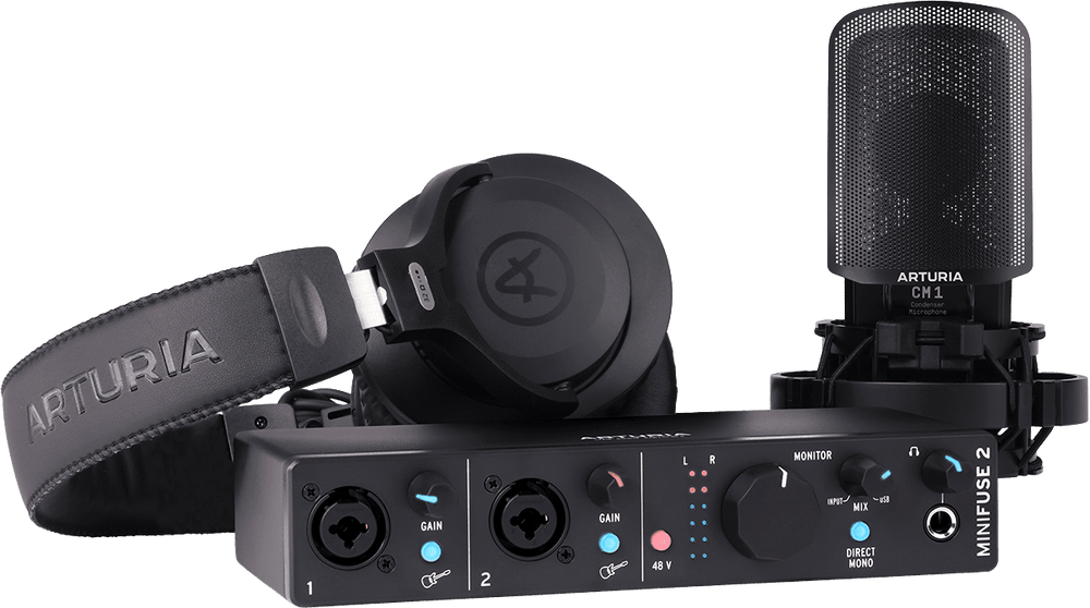 Arturia MiniFuse Recording Pack Black