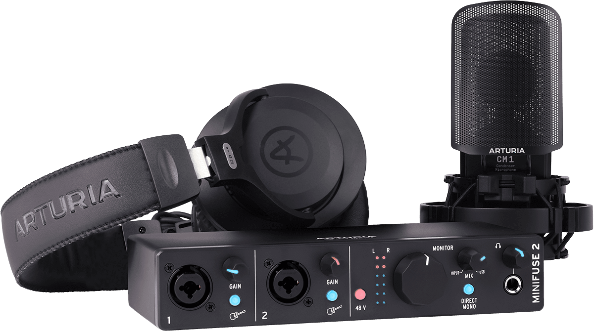 MiniFuse Recording Pack Black