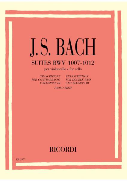 Bach J.S. - 6 Suites BWV 1007-1012 - Contrebasse