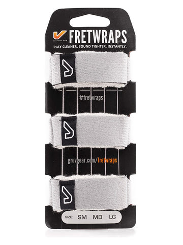FretWraps 3-Pack Stone White - Medium