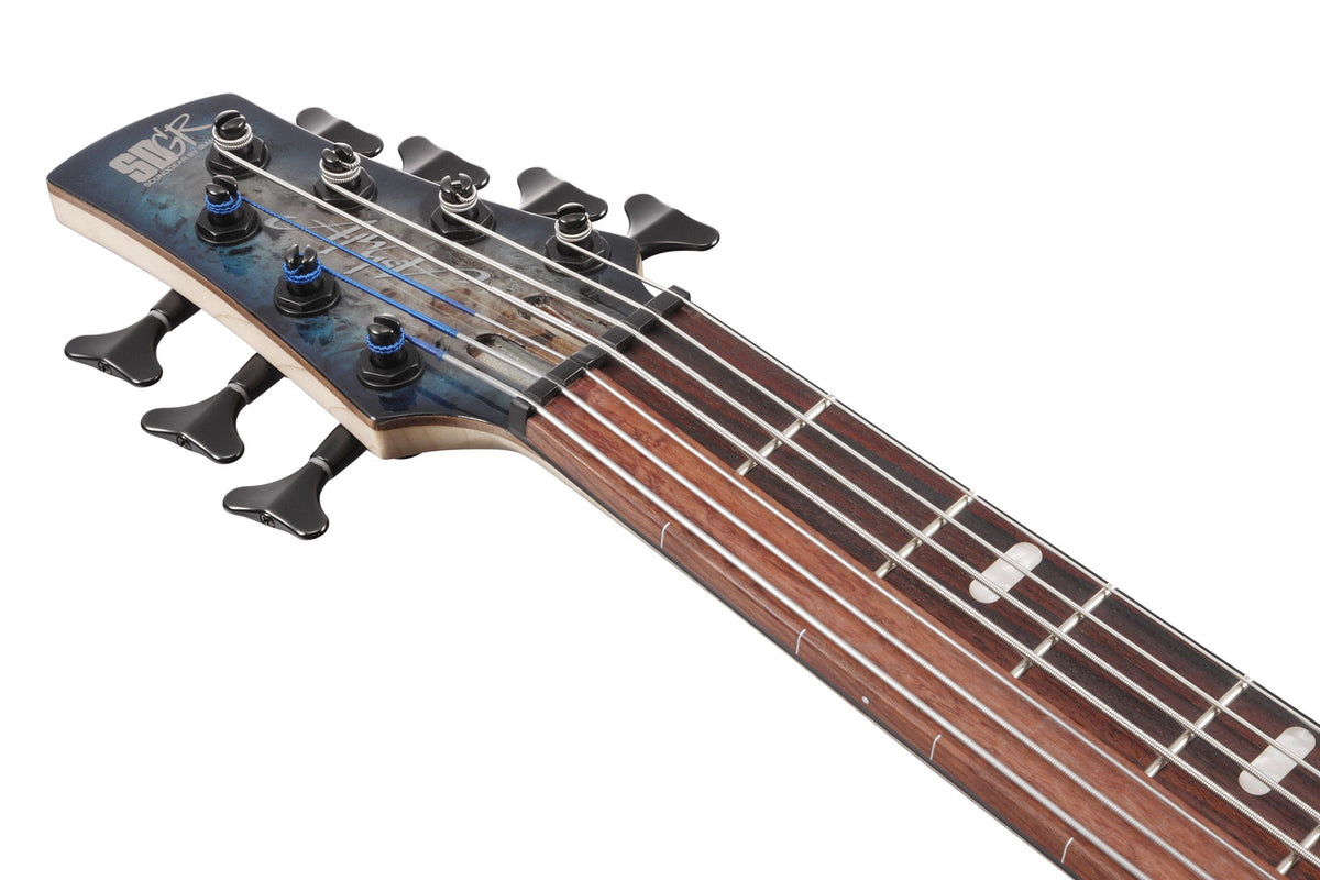 SRAS7-CBS Cosmic Blue Starburst Bass Workshop