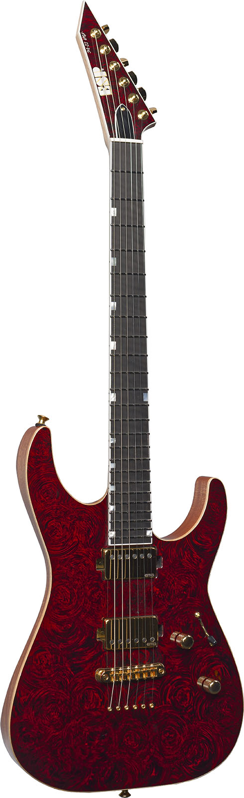 ESP M2 Red Rose Marble