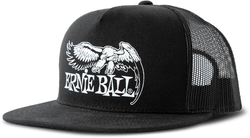 Casquette Noir Logo Aigle Eb Blanc