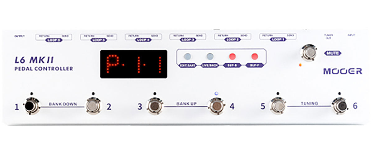 Mooer L6 MKII Blanc