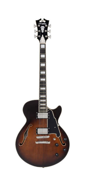 D'Angelico Premier SS Brown Burst