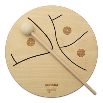 Tom En Bois 3-tons 24CM + 1 Baguette - 3+
