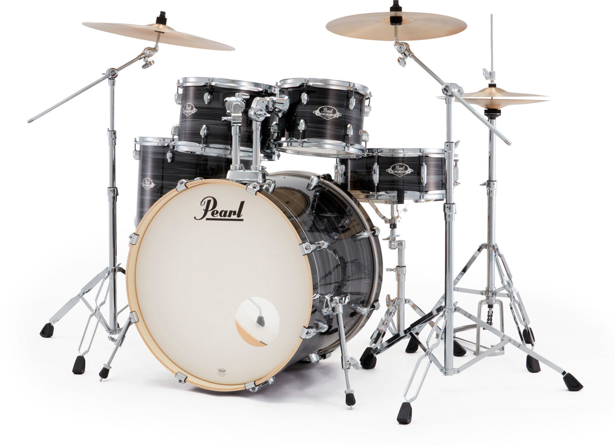 EXX725SNBRC-778 - Export rock 22" HWP-834 et cymbales PX Graphite Silver Twist