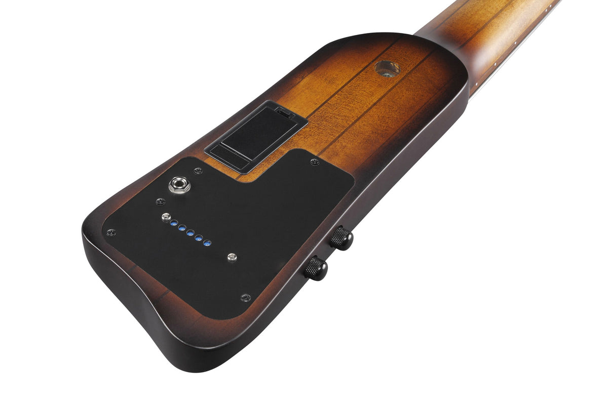UB805-mob Mahogany Oil Burst Upright Bass Workshop