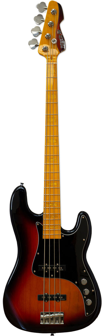 MB GV 4 Gloxy passive CR MP MN 3-Tone Sunburst