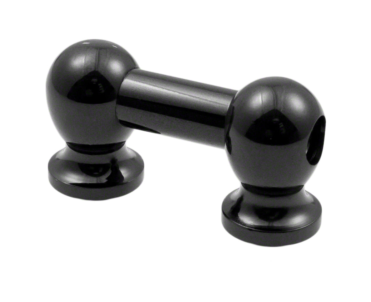 TL1S25-Bk Coquille Tube 25mm Noir Mono Tirant (X1)