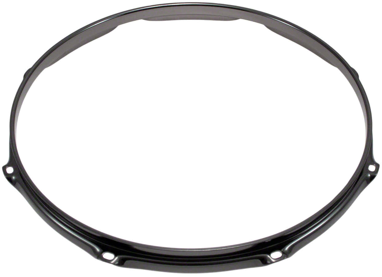 H30-16-8BK - Cercle 16" 8 Tirants Noir Super Triple Flange 3.0mm