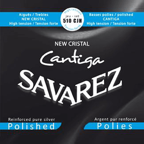 New CRISTAL-Cantiga Jeux Bleu Tirant Fort Basses Polies