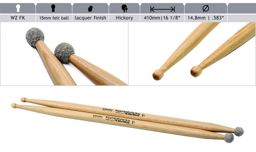 Kombi Sticks - Feutre 15MM