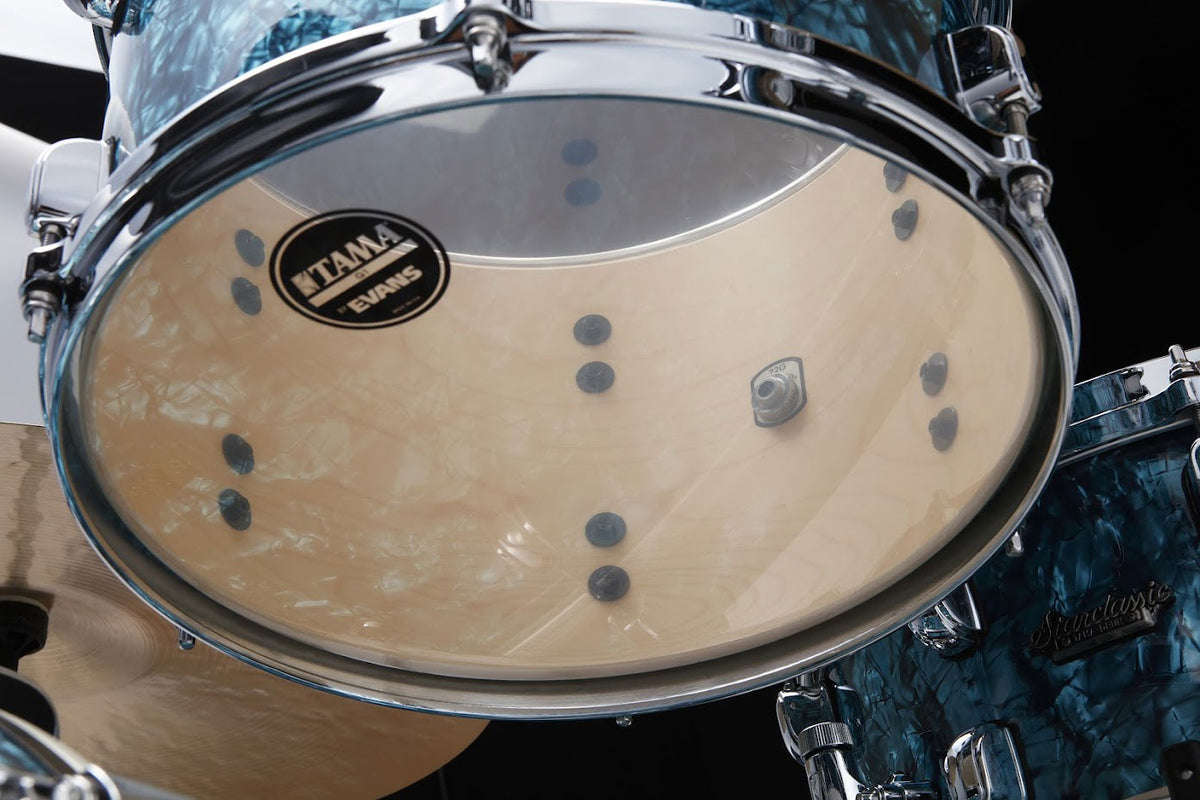 Starclassic Maple Rock 22 Chrome / Turquoise Pearl