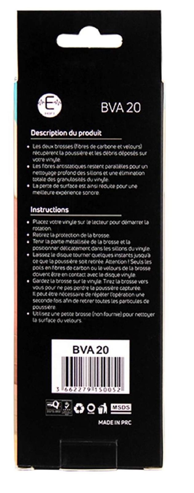 Brosse Antistatic Vinyle- Bva 20