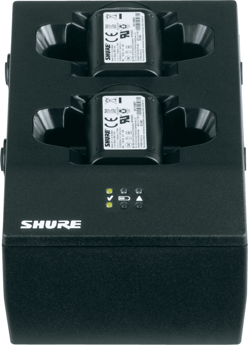 Shure Chargeur 2TX-accus Avec Alim