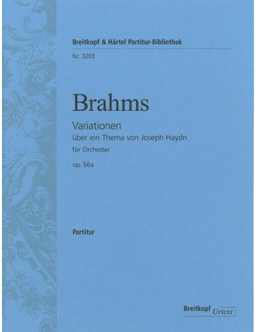 Brahms - Variations On A Theme By Joseph Haydn In BB Major Op. 56a