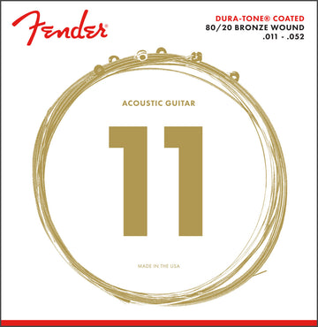 Dura-tone Coated 80/20 Bronze Wound 11-52