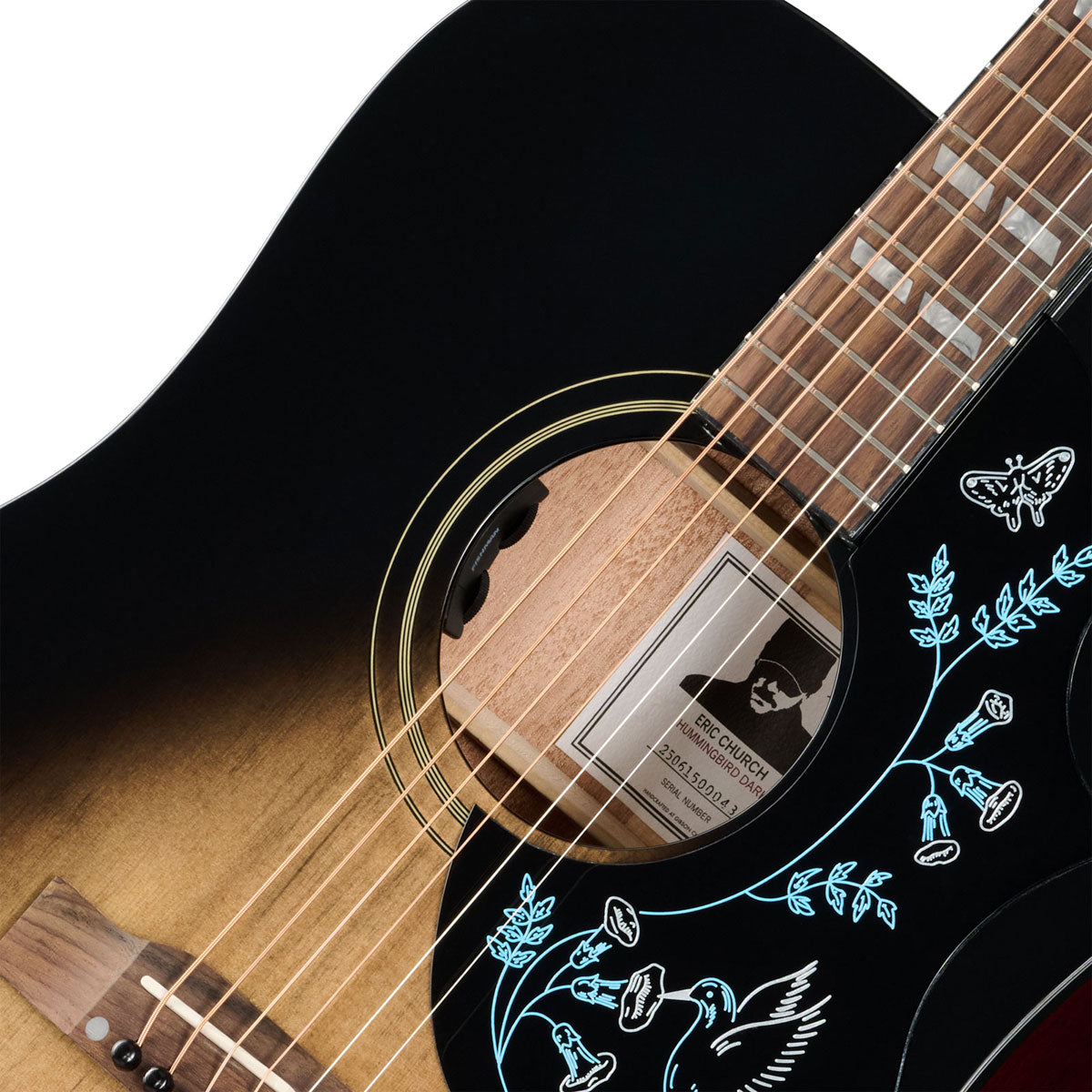 Hummingbird Signature Eric Church Dark Cobra Burst IBG