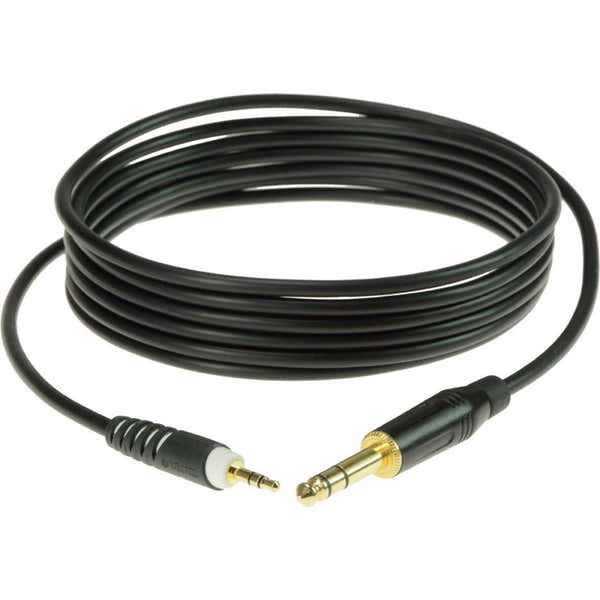 Klotz Cable 30 CM Jack 3P - Mini Jack 3P Or