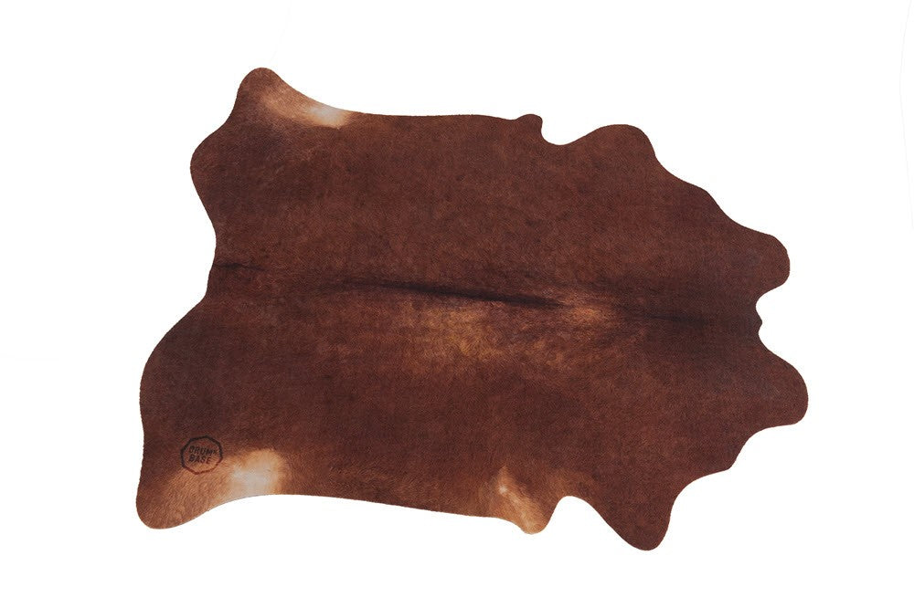 Tapis Vegan Betsy 1.85 X 1.60M - Marron