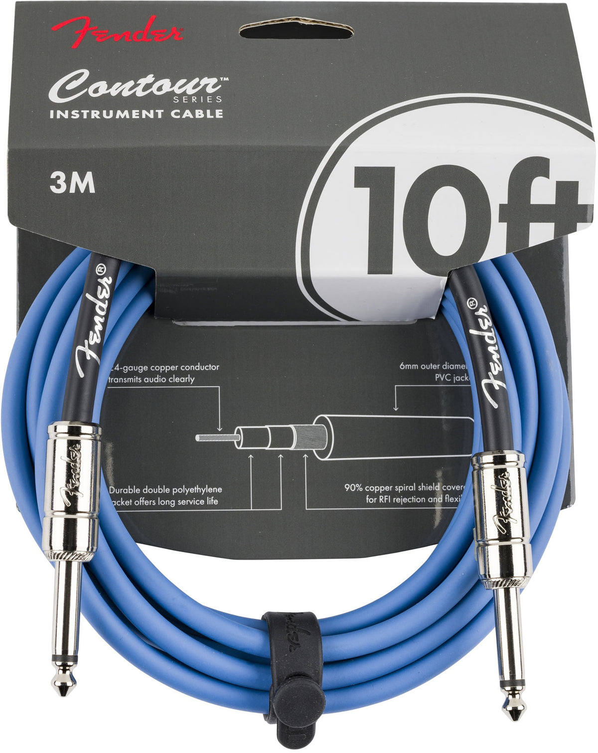 Fender 3m Contour Lake Placid Blue