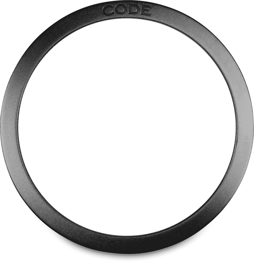 Port Hole 4" Black