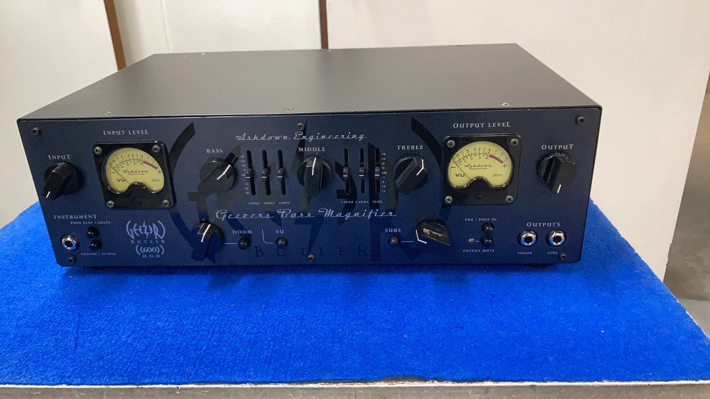 Ashdown HOD-600 Geezer Butler Sign. - Stock B