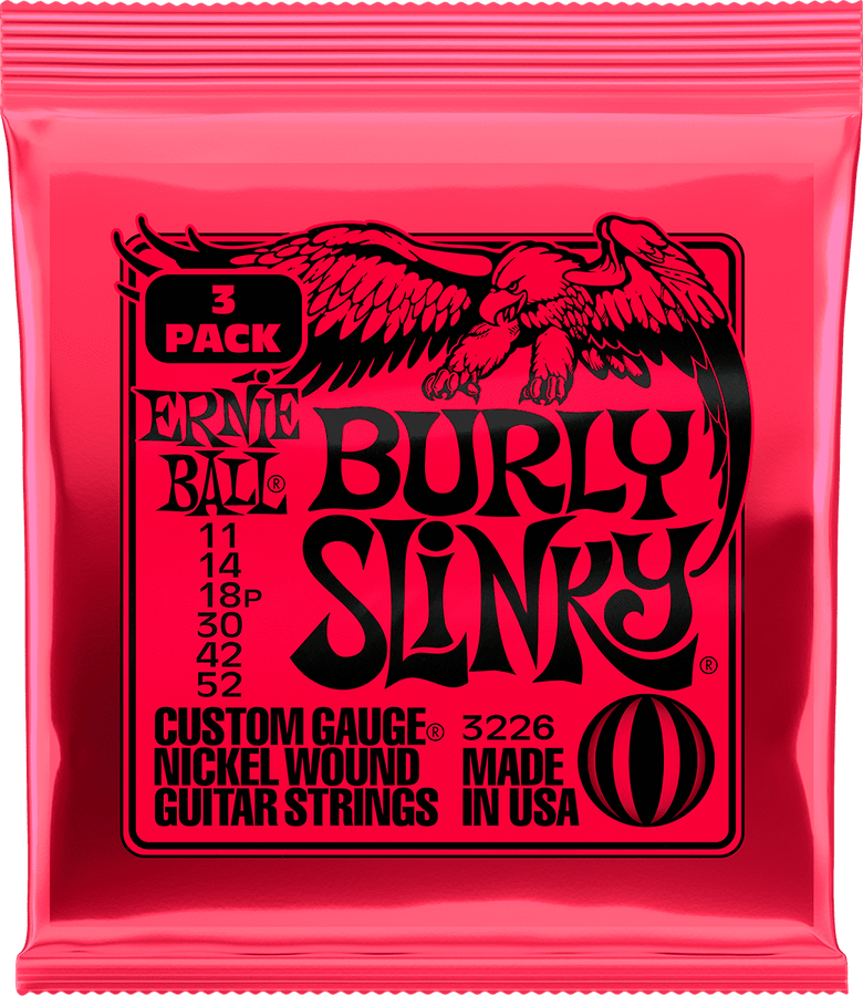 3226 Burly Slinky 11-52 Pack de 3
