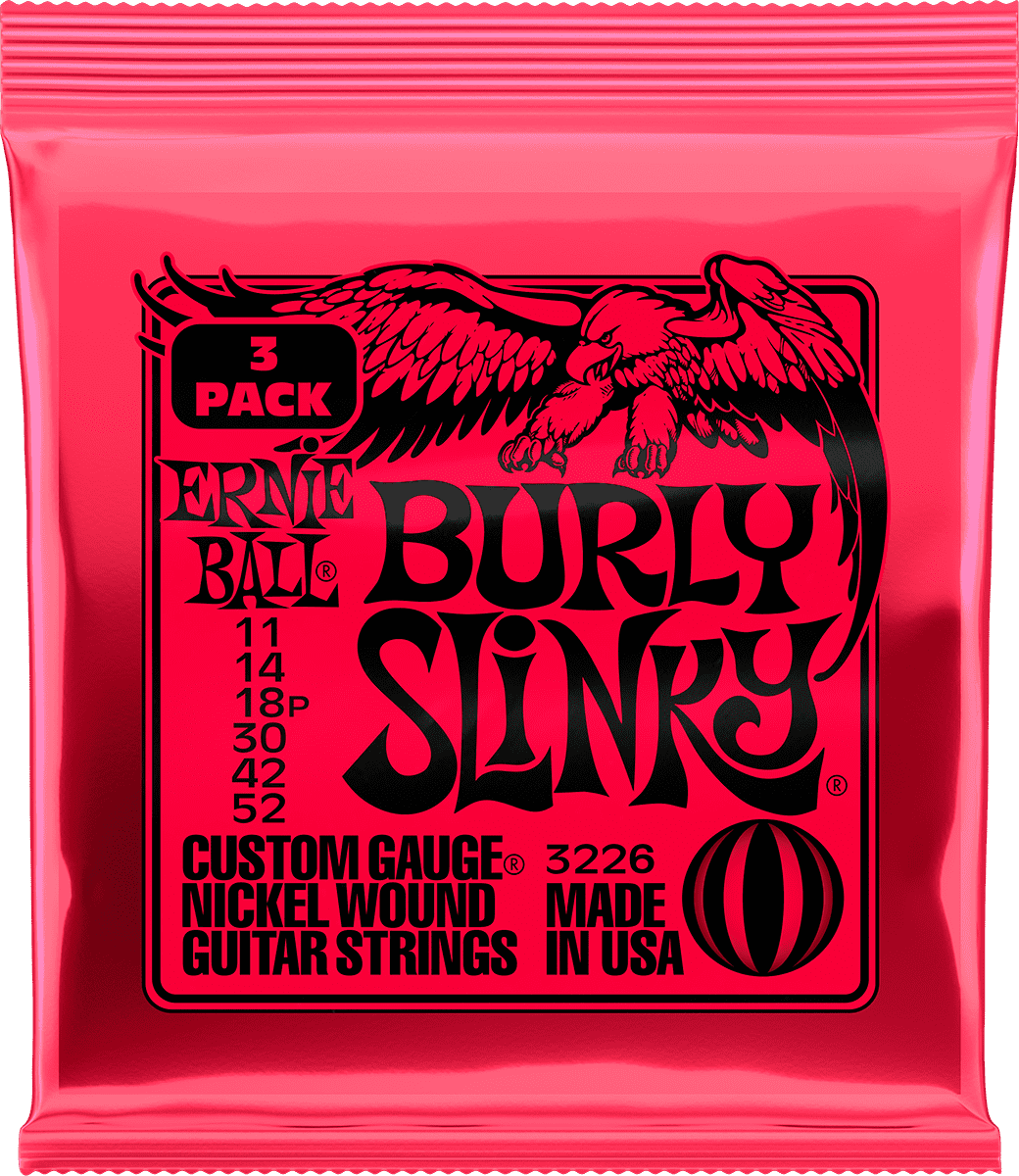 3226 Burly Slinky 11-52 Pack de 3