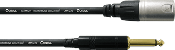 Câble Audio XLR Mâle - Jack Mono 7,5 M