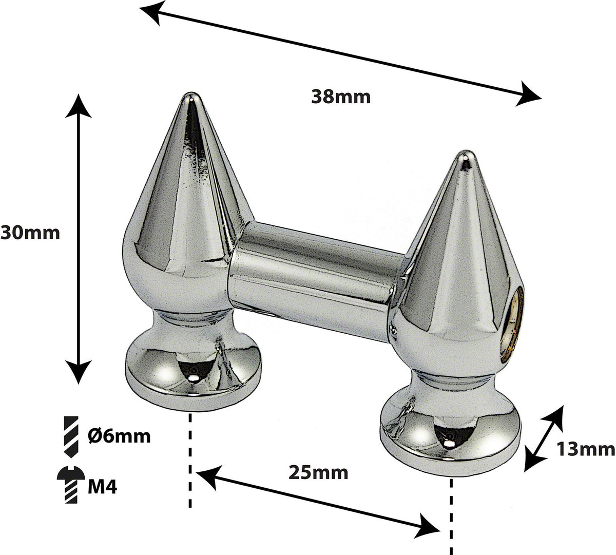 TL4S25 - Coquille Tube - 25mm - Mono Tirant (X1)