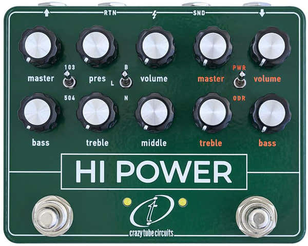 Crazy Tube Circuits HI POWER Overdrive