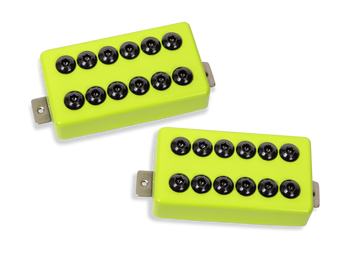 SET HUMBUCKERS INVADERS SH-8 TOXIC YELLOW