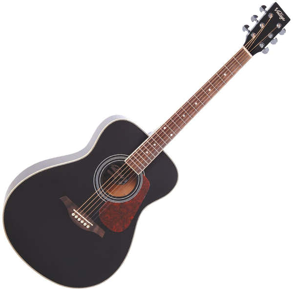 Vintage Guitars V300Bkoft Black