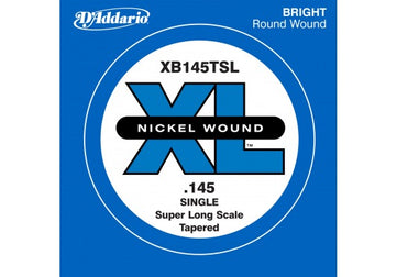 XB145T Nickel Wound Single String Super Long Scale 145 Tapered