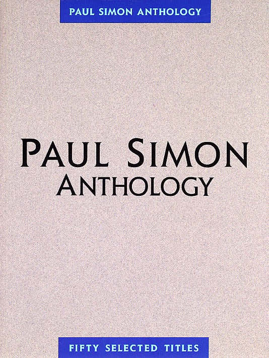 PAUL SIMON ANTHOLOGY - PVG