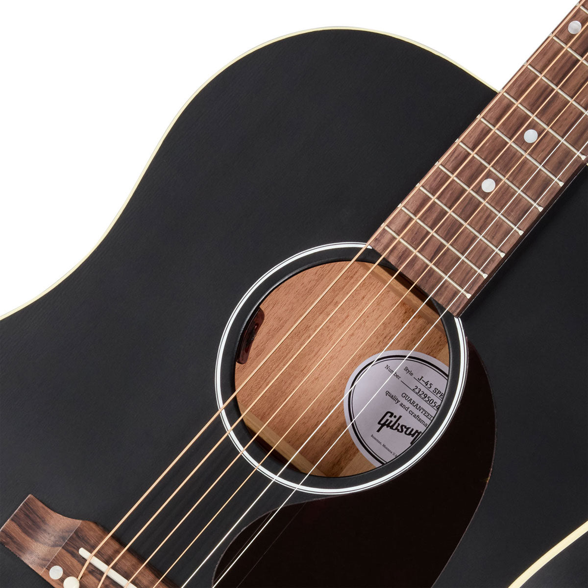 J-45 Special Satin Ebony Modern