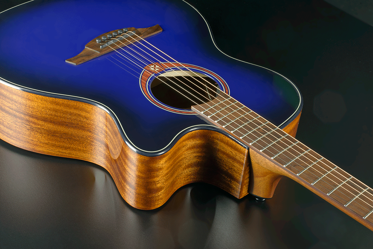 Tramontane T-Blue-DCE Dreadnought Ctw Blue Burst