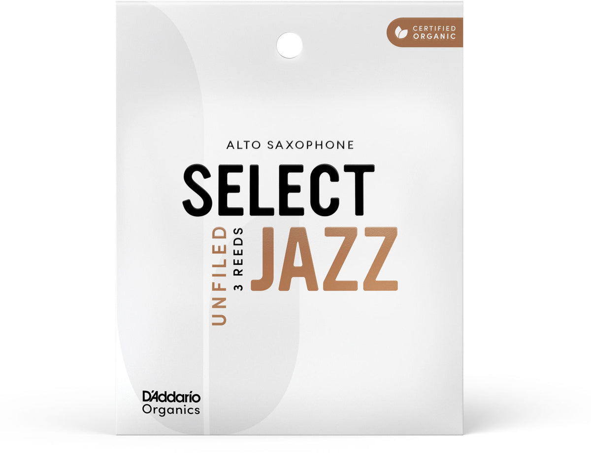 Organic Select Jazz Unfiled 3 Soft Sax Alto (x 3)