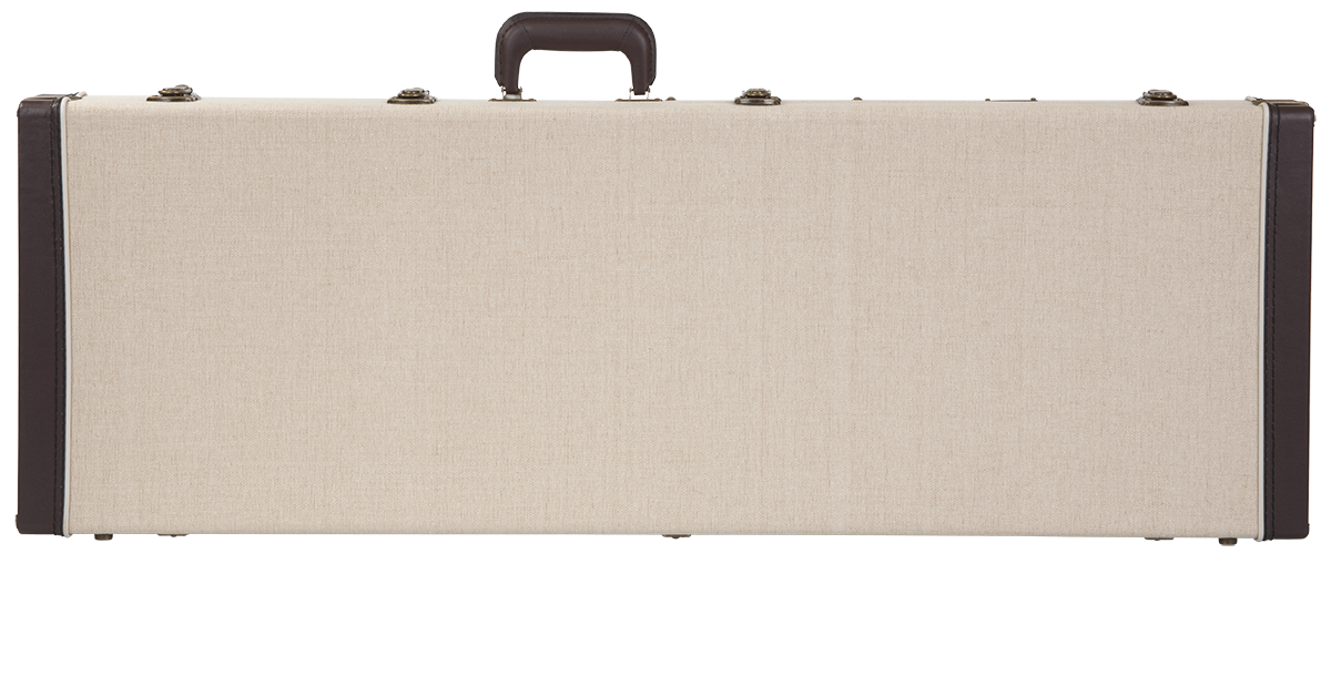 Étui Bass Journeyman Beige en Bois Deluxe - GW