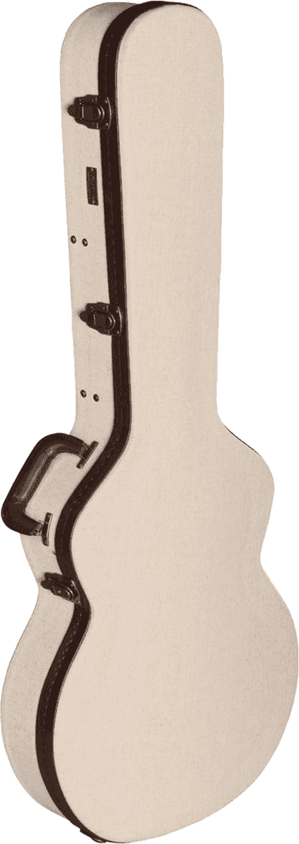 Étui Semi-Hollow Beige en Bois Deluxe - GW