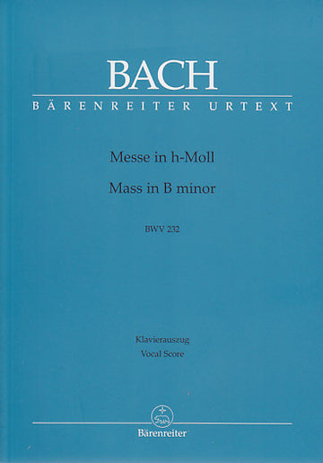 Bach J.S - Messe H-moll BWV 232 - Score